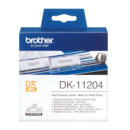 BROTHER DK11204 multi purpose labels — pilt 3