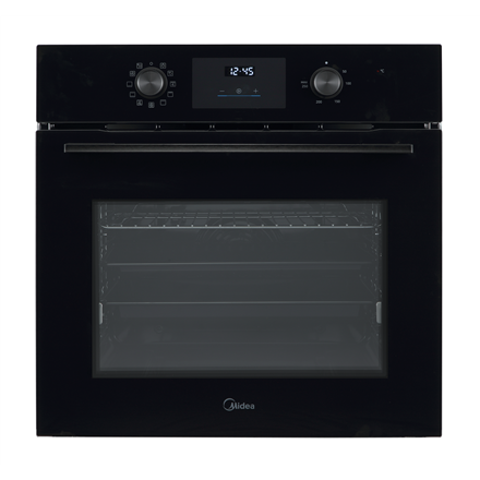 Midea MBO65M80M1-BK Oven, Built-in, Electric, Width 59.5 cm, Touch Display, Black | Midea
