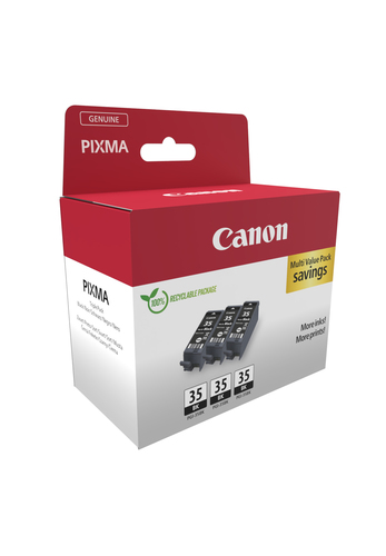 CANON PGI-35 Ink Cartridge BK TRIPLE — pilt 2