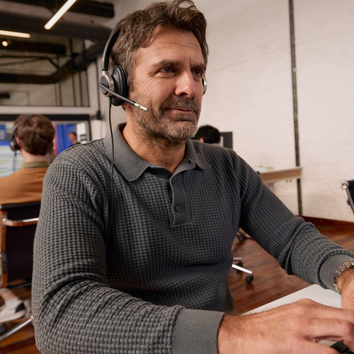 HP Poly Mission 825 USB Wired Headset — pilt 4