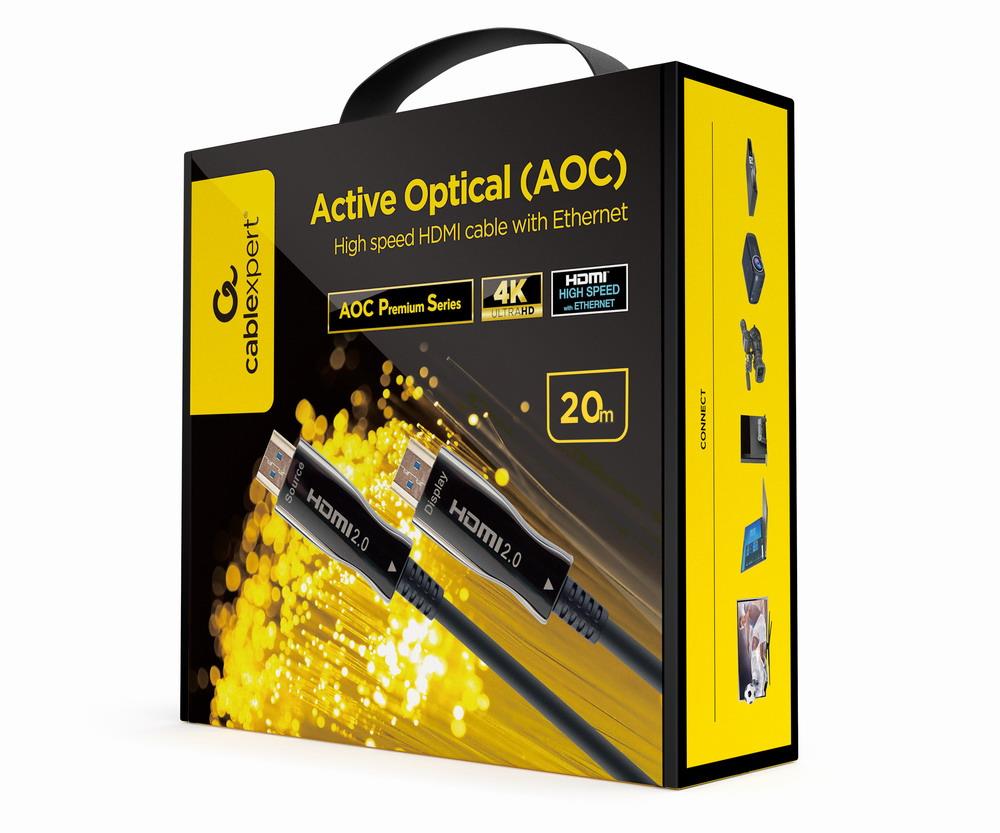 CABLE HDMI-HDMI 20M AOC/CCBP-HDMI-AOC-20M-02 GEMBIRD