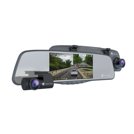 Navitel Smart rearview mirror equipped with a DVR MR255NV
