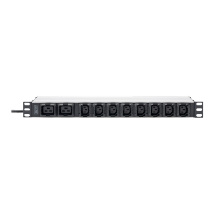 Digitus Socket Strip with Aluminum Profile, 10-way, IEC C20 plug DN-95427