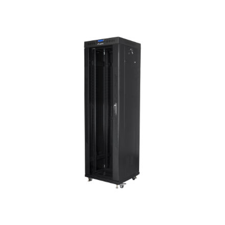 LANBERG rack cabinet 42U 600x600 glass