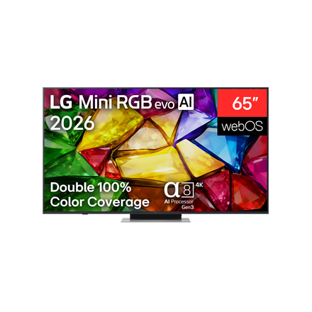 LG LG 4K evo AI Mini RGB TV 65MRGB87B3B.AEU