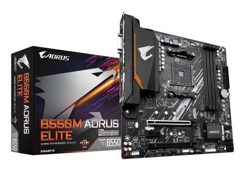 GIGABYTE B550M AORUS ELITE AM4 mATX MB