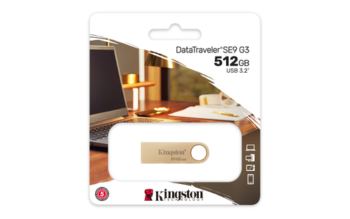 KINGSTON 512GB 220MB/s Metal USB 3.2 Gen — pilt 5