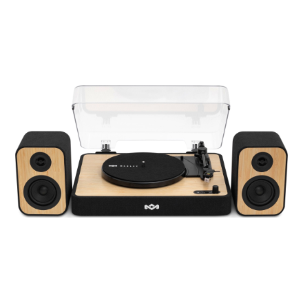 Marley Marley Turntable with speakers EM-JT304-SB