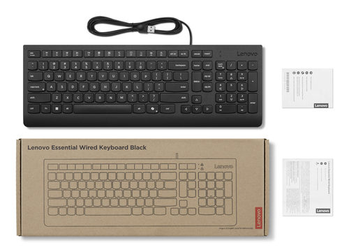 LENOVO Essential Wired Keyboard US Eng — pilt 3