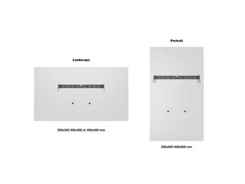 MB Universal Public Wallmount Black Smal — pilt 12