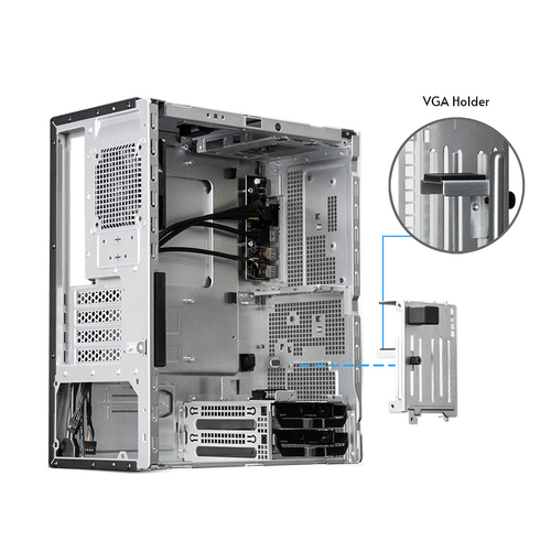 CHIEFTEC 20L mATX case ultra-slim — pilt 5
