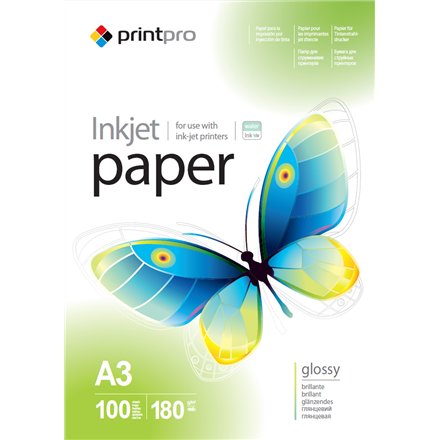ColorWay Photo paper PrintPro, 100 sheets PGE180100A3