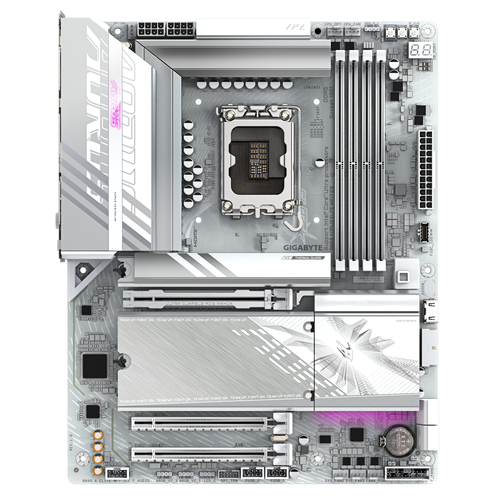 GIGABYTE B860 A ELITE WF7 ICE LGA1851 MB — pilt 2