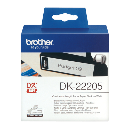 BROTHER DK22205 endless label paper — pilt 2