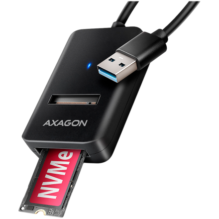SSD ACC ADAPTER USB3.2/M.2/10GBPS 0.1M ADM2-AM AXAGON