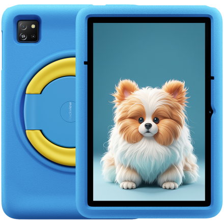Blackview Tab A6 Kids WiFi 10.1-inch HD+ IPS 800x1280 A523 Octa-core 1.8GHz 4GB/128GB 5100mAh NO Charger 5MP Front/8MP Rear camera Android 15 Ocean Blue
