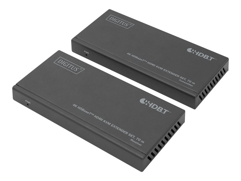 DIGITUS HDBaseT HDMI KVM Ext 4K/30Hz 70m