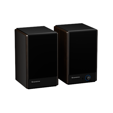 Genesis Arsen 402BT 2.0 Speakers, Brown