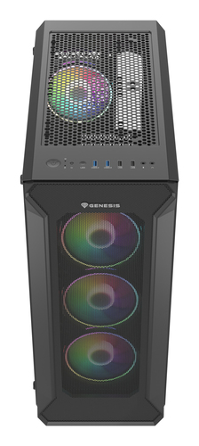 NATEC Genesis PC case Irid 505 — pilt 5