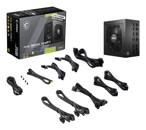 MSI Power Supply MAG A850GL PCIE5 II — pilt 4