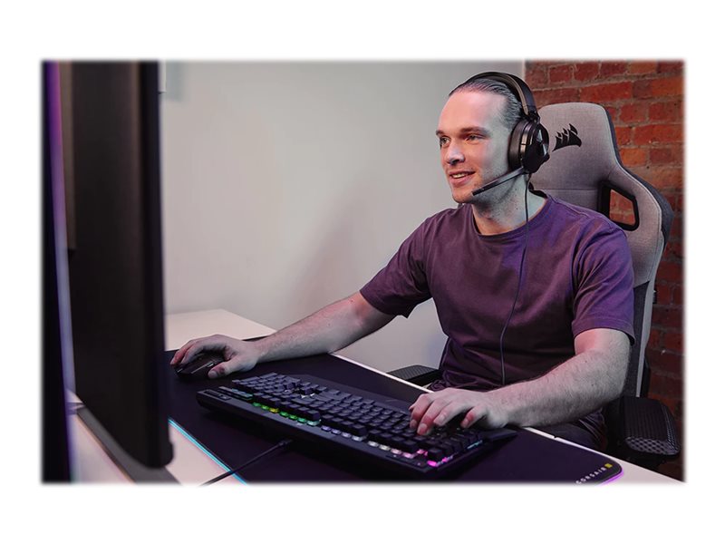 CORSAIR HS55 Stereo Headset Carbon EU — pilt 5