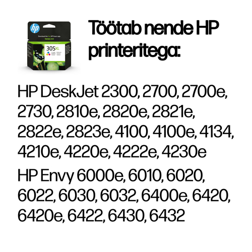 HP 305XL High Yield Tri-color Original I