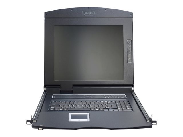 DIGITUS Modular console with 17i TFT US