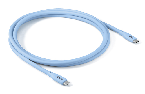CLUB 3D USB4 type-C cable 4K60Hz 2m Blue