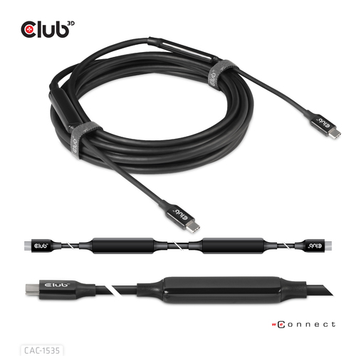 CLUB 3D USB-C Active Cable M/M 5m — pilt 2