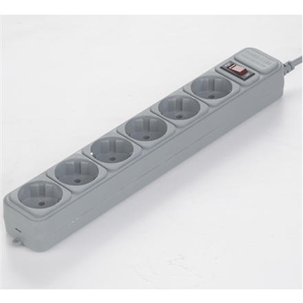 Gembird Sockets quantity 6 SPG6-B-6C