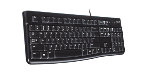 LOGI K120 Corded Keyboard black OEM UK — pilt 3