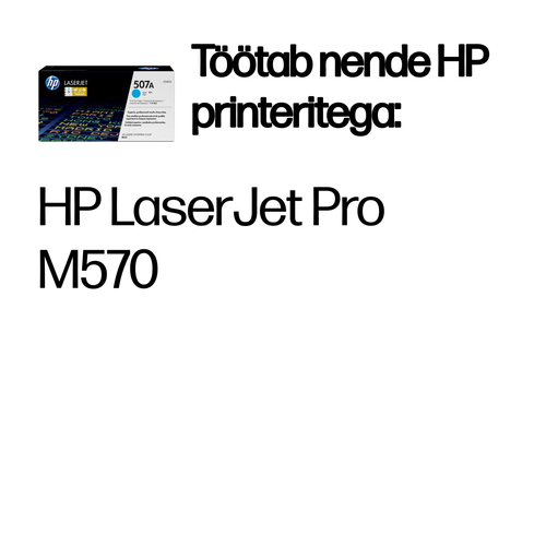 HP Toner 507A cyan HV0 — pilt 2
