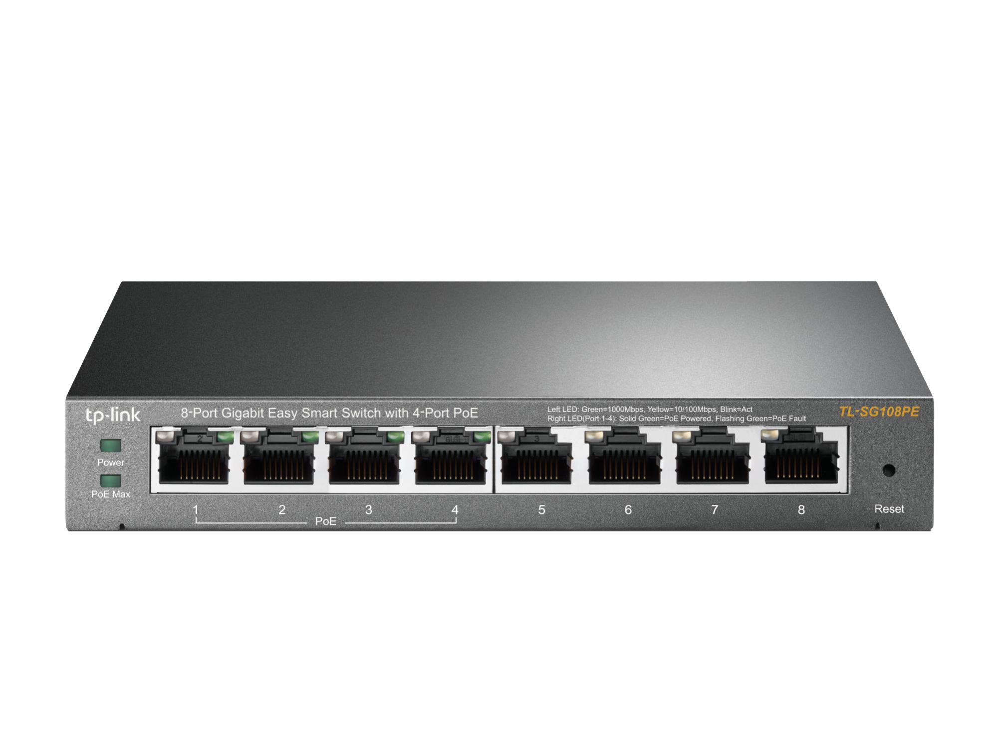 TP-LINK Switch TL-SG108PE