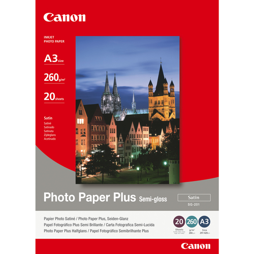 CANON SG-201 photopaper A3 20pages
