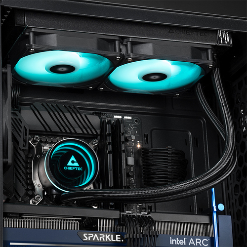 CHIEFTEC ICEBERG 240 RGB CPU Liquid — pilt 9
