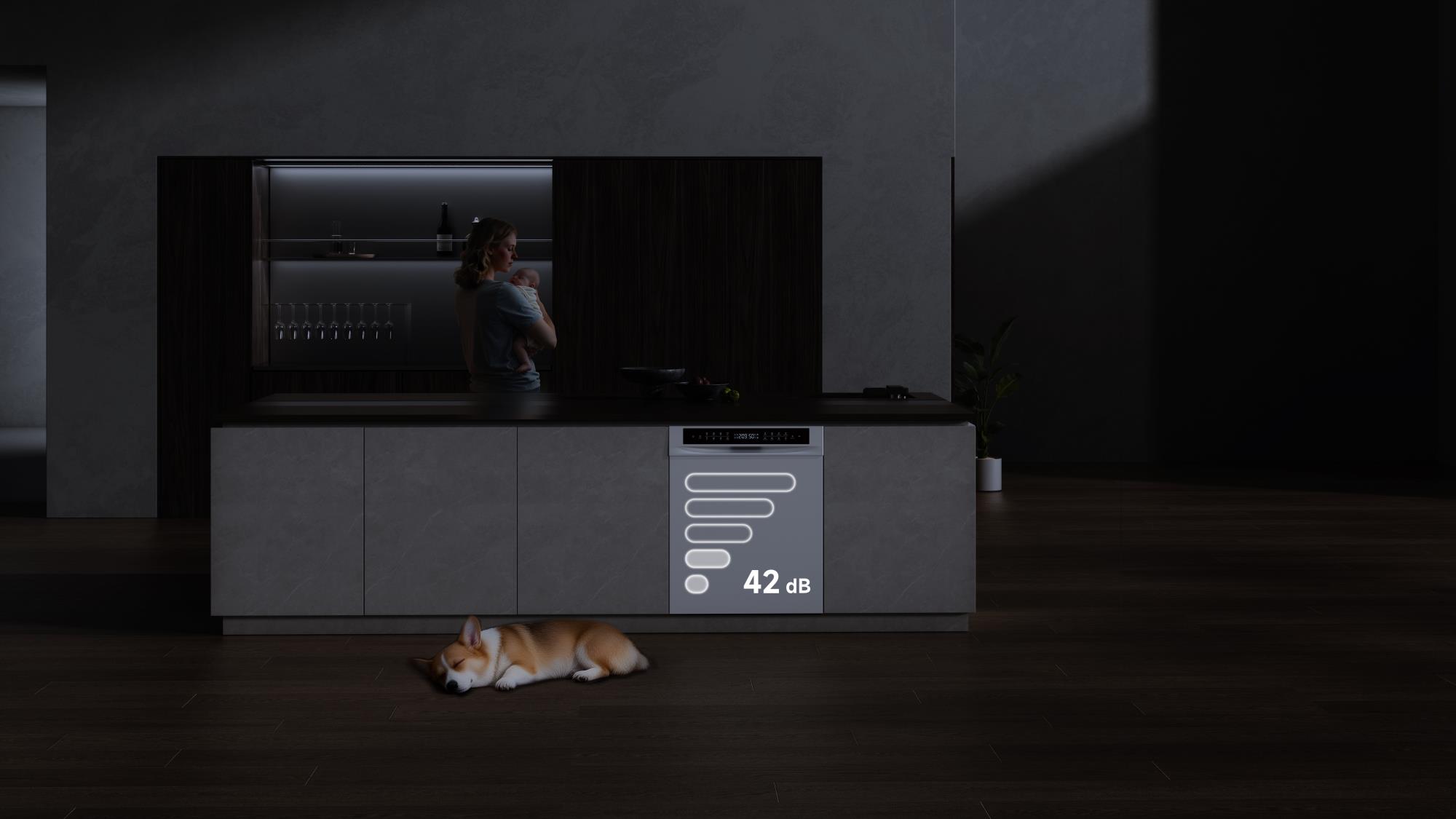 DISHWASHER BUILT-IN DZ402 PRO/DN15-DZ402PQWEU DREAME — pilt 6
