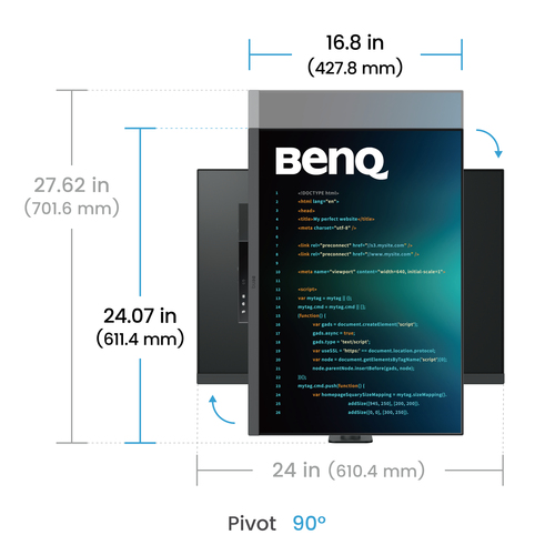 BENQ RD280UA 28.2inch IPS 3840x2560 — pilt 7