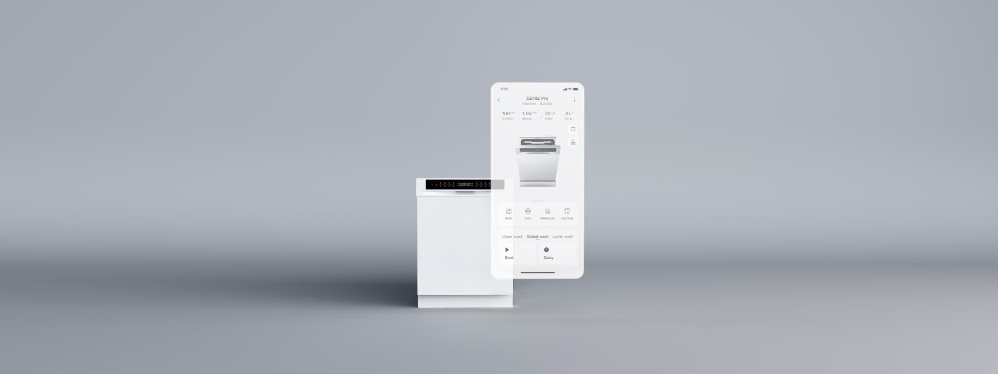 DISHWASHER BUILT-IN DZ402 PRO/DN15-DZ402PQWEU DREAME — pilt 8