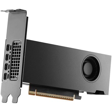 PNY NVIDIA RTX PRO 2000 Blackwell OEM Version, PCI-Express x16 Gen 5.0, Dual Slot, 16 GB GDDR7 ECC 128-bit, 4x Mini DP 2.1b, HDCP 2.2 and HDMI 2.0 support with opt. Adapter