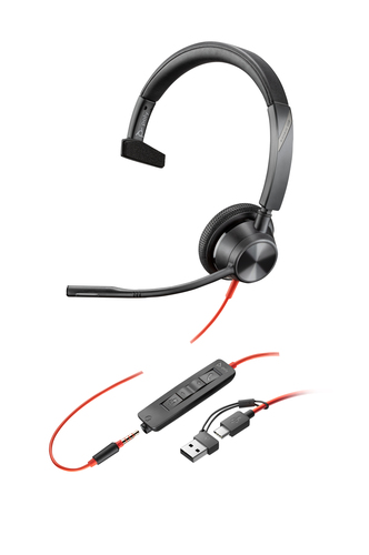 HP Poly BW 3315 USB-C HS +3.5mmP USB-C/A — pilt 4