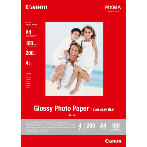 CANON GP-501 photo paper glossy A4 100Bl