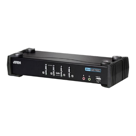 Aten Aten 4-Port USB DVI/Audio KVMP Switch CS1764A-AT-G