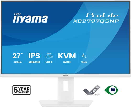 IIYAMA XB2797QSNP-W1 27inch IPS QHD — pilt 2