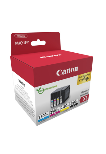 CANON PGI-2500XL Ink Cartridge BK/C/M/Y — pilt 2