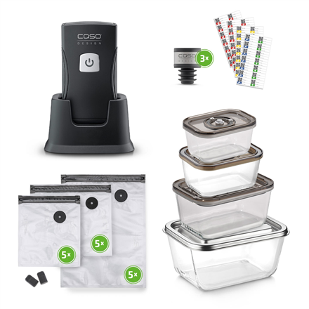 Caso Caso Professional Hand Vacuum Sealer with Accessories 01336