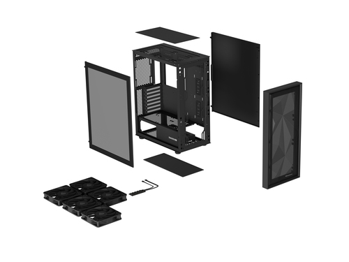 NATEC Genesis PC Case Diaxid 605F black — pilt 14