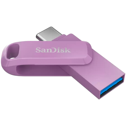 SanDisk Ultra Dual Drive Go USB Type- C, Lavender, Global, 150MB/s 64GB, EAN: 619659204266