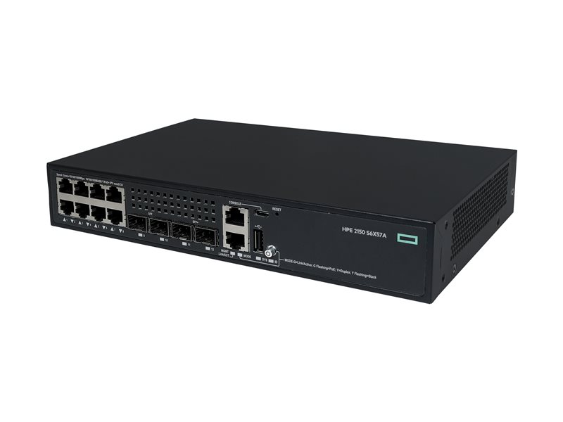 HPE NW CW 2150 8G PoE+ 2F 2P Sw EUen