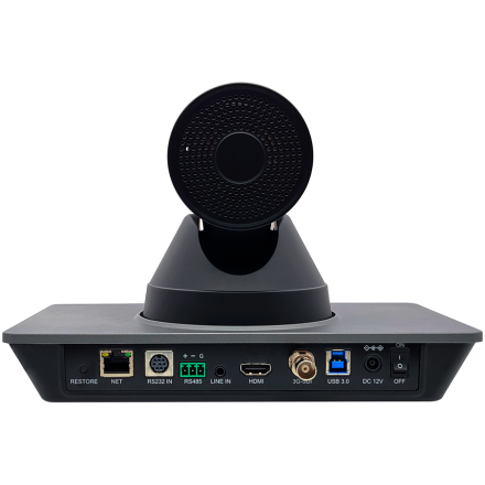 Prestigio Solutions VCS 4K PTZ Camera: 4K, 8.5MP, No mic, Connection via HDMI 2.0, USB 3.0 or RJ45