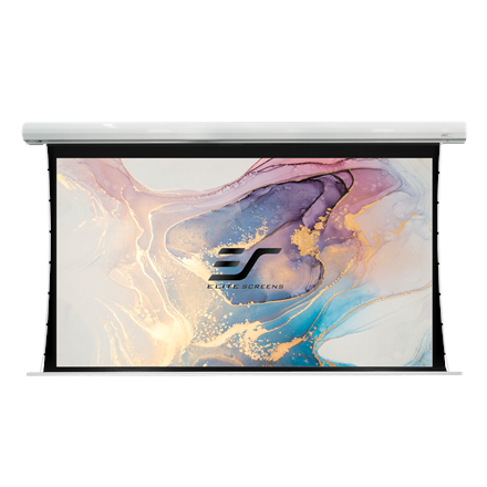 Elite Screens Elite Screens Electric Projection Screen, White SKT150XHW2-E24